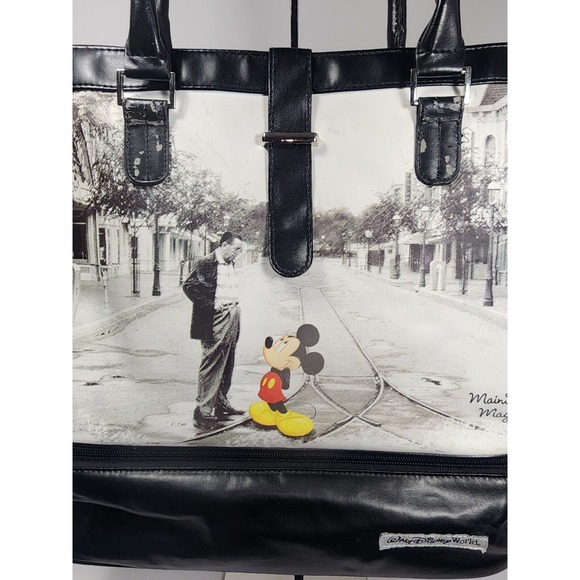 Walt Disney World Tote Main Street USA Magic Kingdom Shoulder Bag Mickey Mouse - Picture 2 of 16